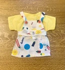 Vintage Cabbage Patch Kids Doll Jumper Dress 1987 KT Factory