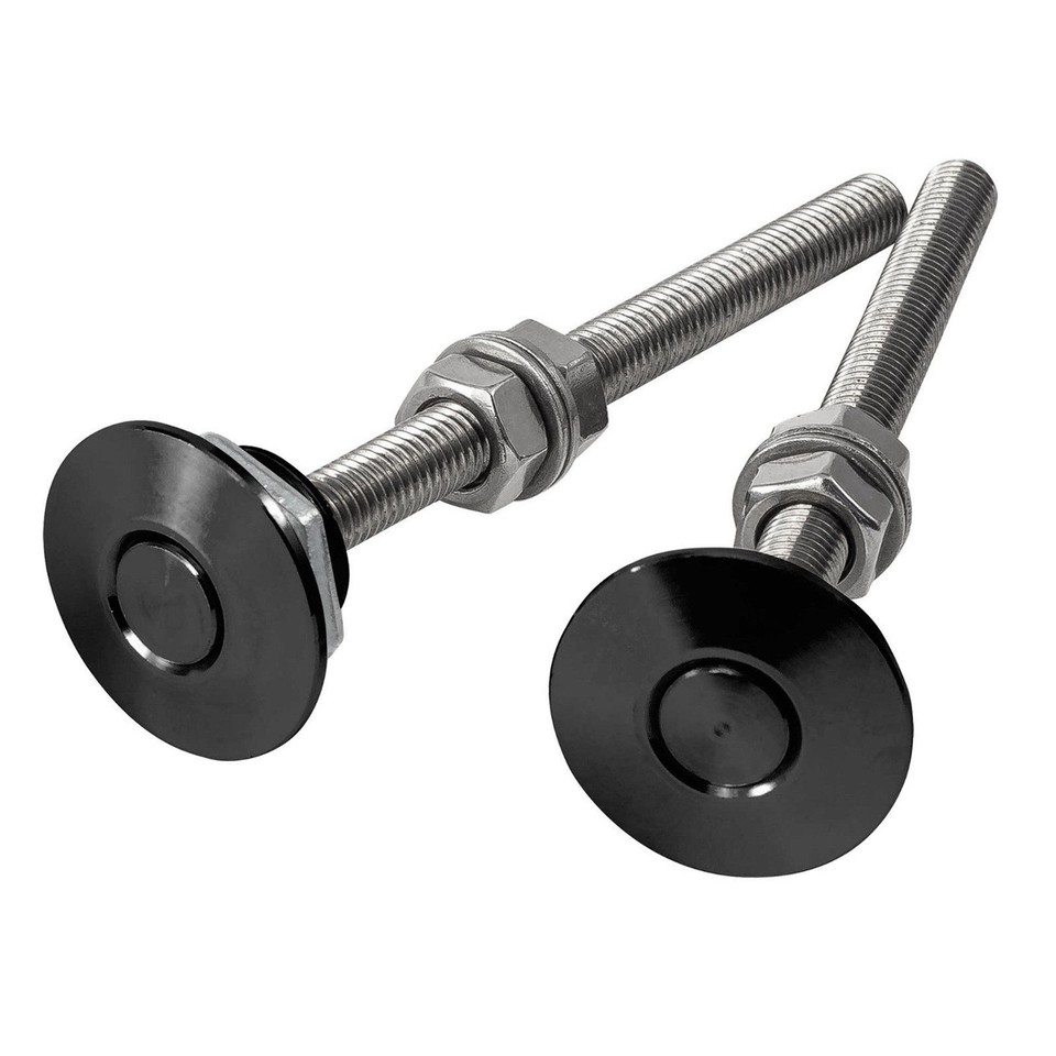 10X Release License Plate Lock Clip 1.25 Inch Diameter Aluminum Alloy ...