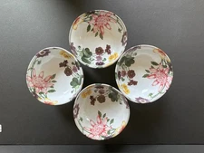 Set of 4 Juliska Field Of Flowers All Purpose Bowls Dahlias pattern-2 sets avail