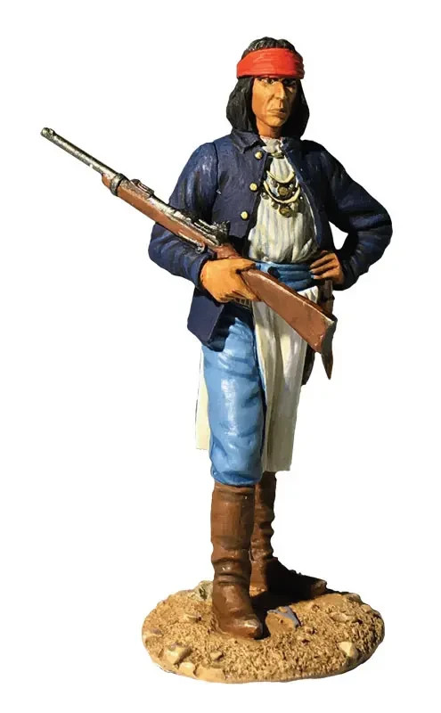 BRITAINS SOLDIERS 32002 - U.S. Army Apache Scout, 1880s - Diecast Metal Figure