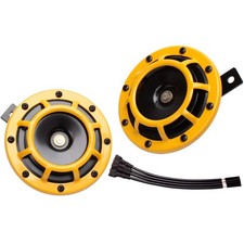 Car Horn Loud 12V High Tone/Low Tone Horn Super Loud Train Horns for Car Truc...