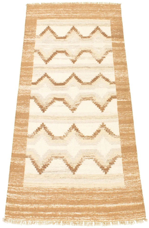 Vintage Hand Woven Traditional Kilim Rug 5'4" x 7'5" Oriental Wool Carpet - Image 2 of 4