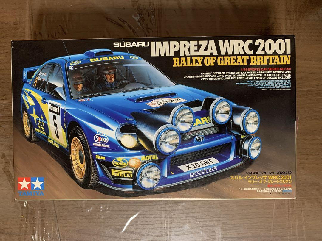 Tamiya Subaru Impreza WRC 2001 1/24 Model Kit No.250 | eBay