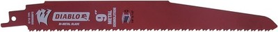 Diablo DS0908BFD 9'' 8/10TPI Bi-Metal Reciprocating Saw Blade for Thick Metal
