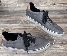 VANS Shoes Skate Sneaker Comfort Ortholite Black/Gray 721356 Mens 13