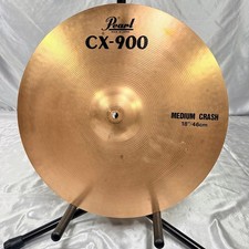 Pearl CX-900 Medium Crash 18" 1456g Good condition, good condition, no cracks