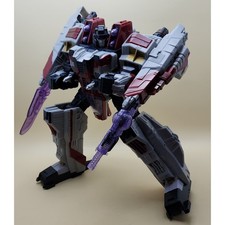 TRANSFORMERS Cybertron Vintage 2005 STARSCREAM Supreme 13.5" Action Figure
