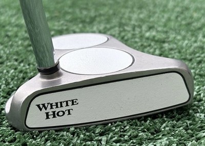 RARE LH Odyssey White Hot 2-Ball Putter Original Grip w 35