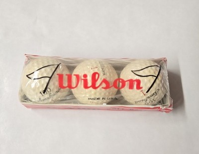 SEALED NOS Sam Snead Wilson #1 Golf Balls 3 Pack Liquid Center 100 c1970 NEW
