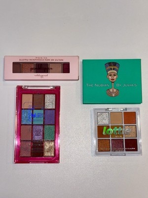 Eyeshadow Palette Set of 4. Juvia s Place Pinklipps and 2 Lottie. Brand New