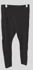NWT JOCKEY Women's Size XL Black Side Pockets Straight Leg Yoga Pants Leggings