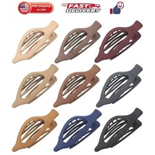 9 Pack Flat Hair Clips for Women, Matte Claw Clips for Thick  Thin Hair Mult...