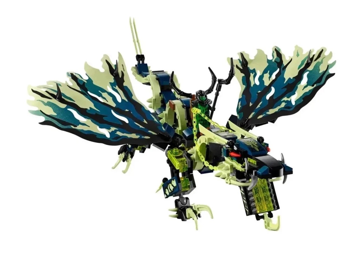 Attack of the Morro Dragon Lego 70736 With 658 pcs. Generic Bricks