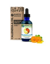 Organic Calendula Oil Raw, Infused, Pressed Herbal Oil