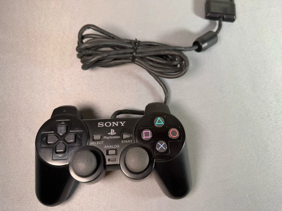 Sony PlayStation 2 PS2 Black Game System Complete Mint - Image 4 of 4