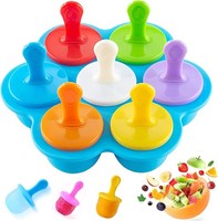 EisföRmchen Popsicle Formen,Mini Eisform Silikon,Eis Silikonform