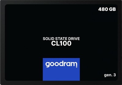 goodram SSD 480GB SATA3 CL100 Gen 3 480 GB