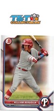 2022 Bowman Draft #BD-88 William Bergolla Philadelphia Phillies base paper