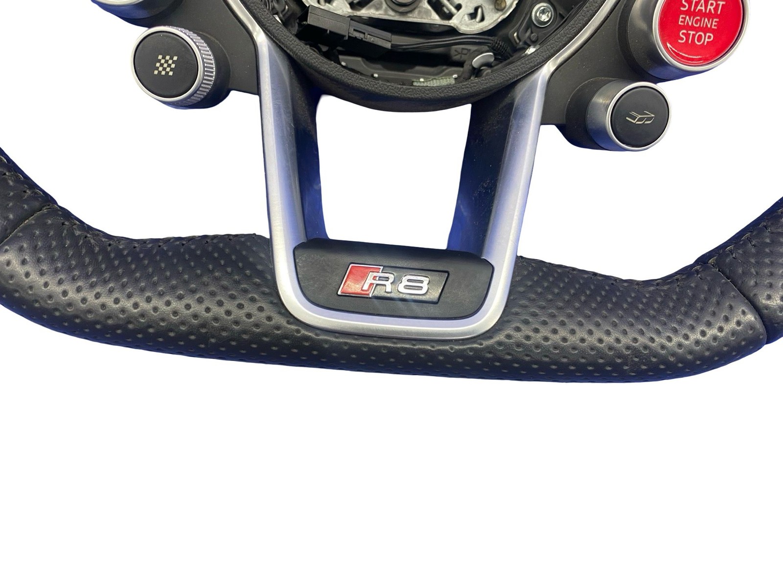 2021 Audi R8 FRONT LEFT DRIVER PERFORMANCE SPORT STEERING WHEEL BLACK 4S0419091E
