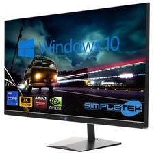 AIO ALL IN ONE I9 27" 2K RAM 16GB SSD 240GB GPU GT 730 WIND 10 DESKTOP GAMING