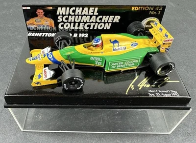 MINICHAMPS Benetton Michael Schumacher Diecast Racing Cars for