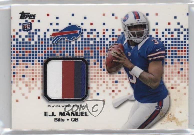 EJ Manuel Topps Rookie Patch #EJM Base