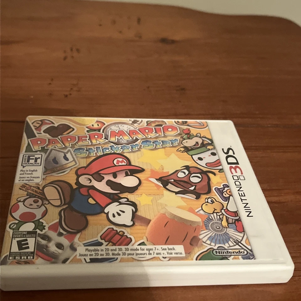 Paper Mario Super Star - Nintendo 3DS 2012 - CIB - Mint Condition - Image 3 of 4