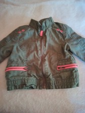 Genuine Kids From Oshkosh B',Gosh Toddler Bomber Jacket,12 M. Army Green, Orange