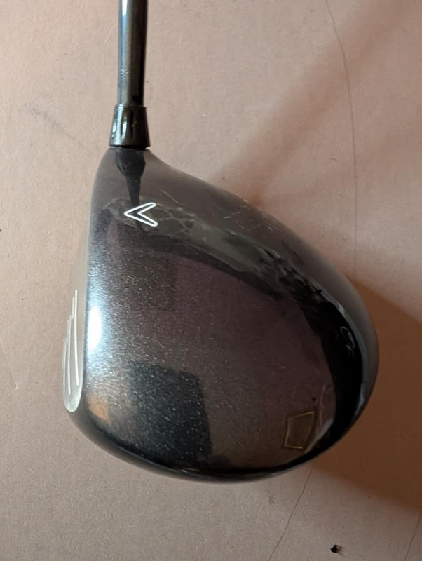 Big bertha Hawkeye VFT LH 11 Driversystem 60 light weight graphite shaft