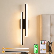 Rechargeable Wall Light 4400mAh USB Battery 3-Colour Temp Dimmable Wireless