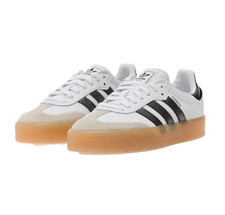 adidas Women's Sambae Cloud White/Black/Gum JS3942 j