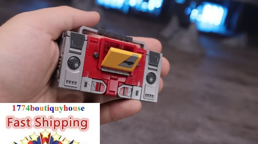 NEW G1 TRANSFORMER AUTOBOT NewAge NA H62 Louie Blaster with 2 Cassettes 11CM USA - Image 3 of 4