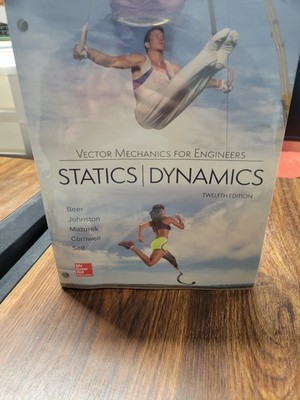 NEW Unopened Statics Dynamics Book Vector Mechanics for Engineers Statics