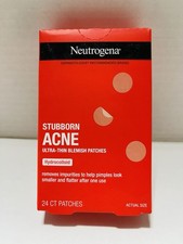 Stubborn Acne Pimple Patches Treatment for Face Ultra-Thin Hydrocolloid 24ct