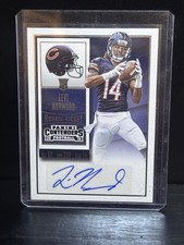 Panini 2015 Contenders Levi Norwood Rookie Autograph Chicago Bears #177