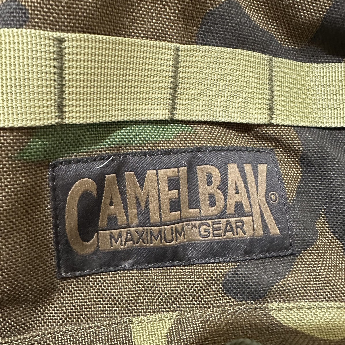 Camelbak HAWG Maximum Gear Hydration Pack Backpack M81 Woodland