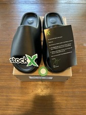 Onyx Adidas Yeezys slides Men  s size 11