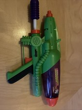 Vintage 1994 Larami Super Soaker XP 40 Air Pressure Water Gun 1990s Used Works
