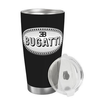 Bugatti 20oz Car Water Bottles Thermoses Cold Water Bottles Coffee Mugs