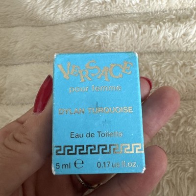 VERSACE Dylan Turquoise 5 ml Eau de Toilette Miniatur Neu & Ovp 5ml Damen-EdT