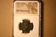 MYSIA. Cyzicus. Plautilla (AD 202-205). AE (25mm, 10.38 gm, 12h). NGC Choice VF