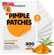 300 Pimple Patches   Hydrocolloid Zit Stickers with 1 Count Pack of 300 