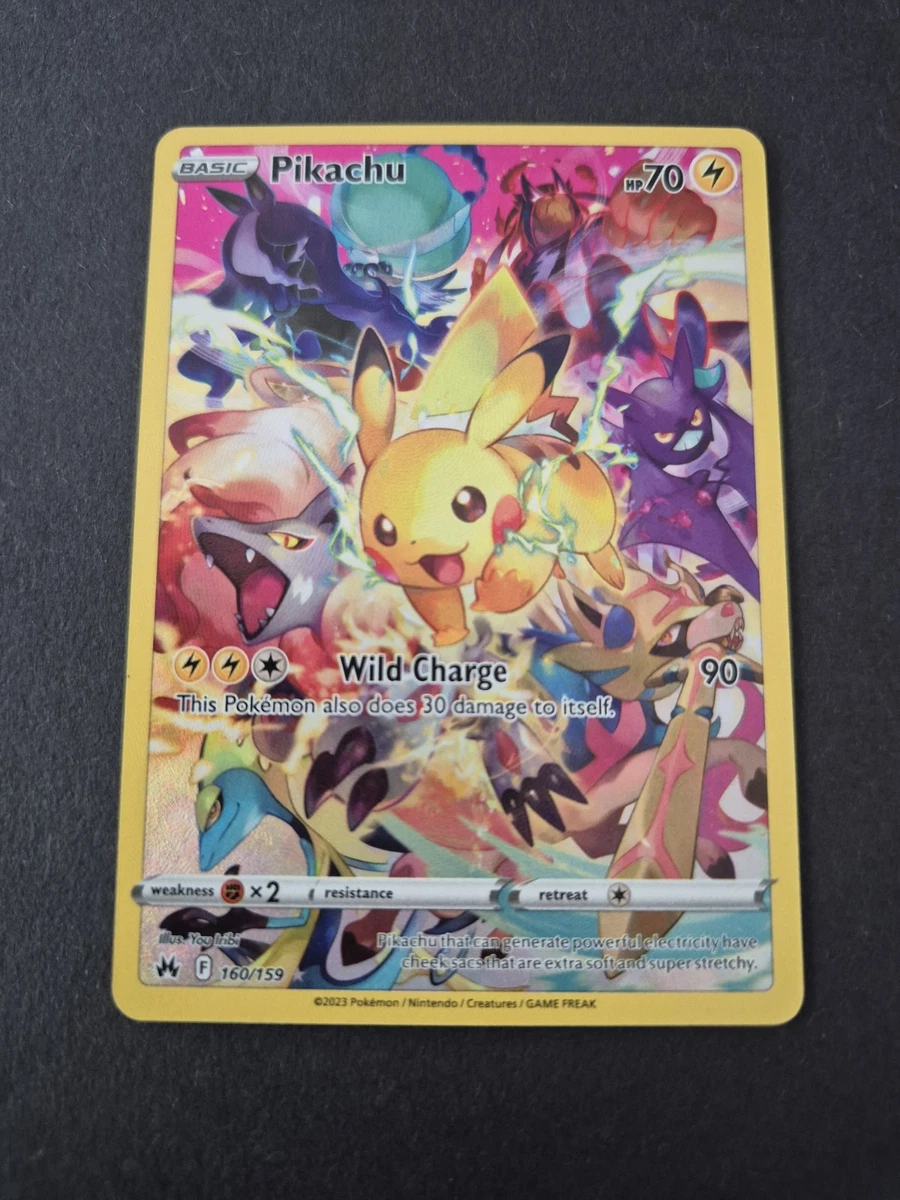 Pikachu 160/159 Crown Zenith for sale | eBay