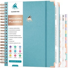 Clever Fox Wedding Planner – Notebook Organizer for Bride – Wedding Planning ...
