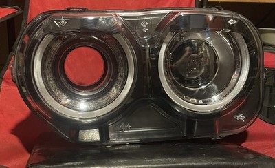 2015 2018 DODGE CHALLENGER Hellcat SRT LEFT XENON LED HEADLIGHT OEM air catcher!