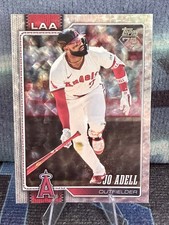 2026 Topps Series 1 - Jo Adell #139 Silver Crackle Los Angeles Angels 