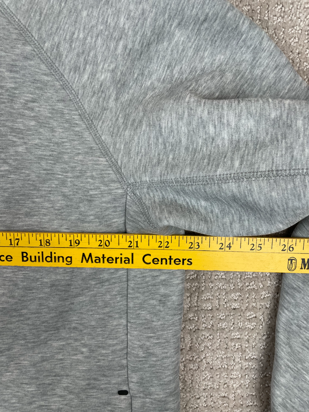 SACAI X NIKE Nike Sportswear Giacca Uomo Taglia L Alta Pile Tecnico Full Zip Bomber Grigio Pista