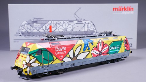 H0 AC Märklin 37392 E-Lok BR 101 089-1 Bayer GARTEN DB Digital in OVP #HY_43 | Zustand: Gebraucht
