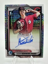 2024 Bowman Chrome - 1st Auto Adam Serwinowski HTA Choice Mojo Dodgers #/150 Hot