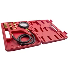Oil Pressure Tester Gauge Diagnostic Auto Trans Engine Tool Set M8 M14 New